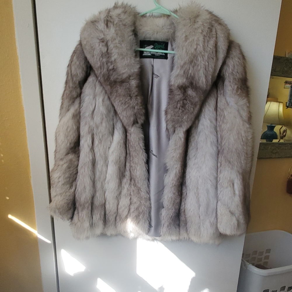 David green alaskan fur coat